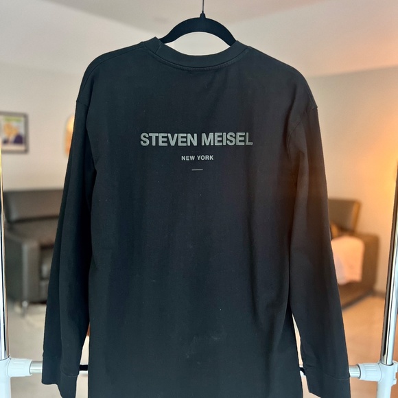 Zara x Steven Meisel printed long sleeve t-shirt sweatshirt Sz XS - Picture 2 of 7